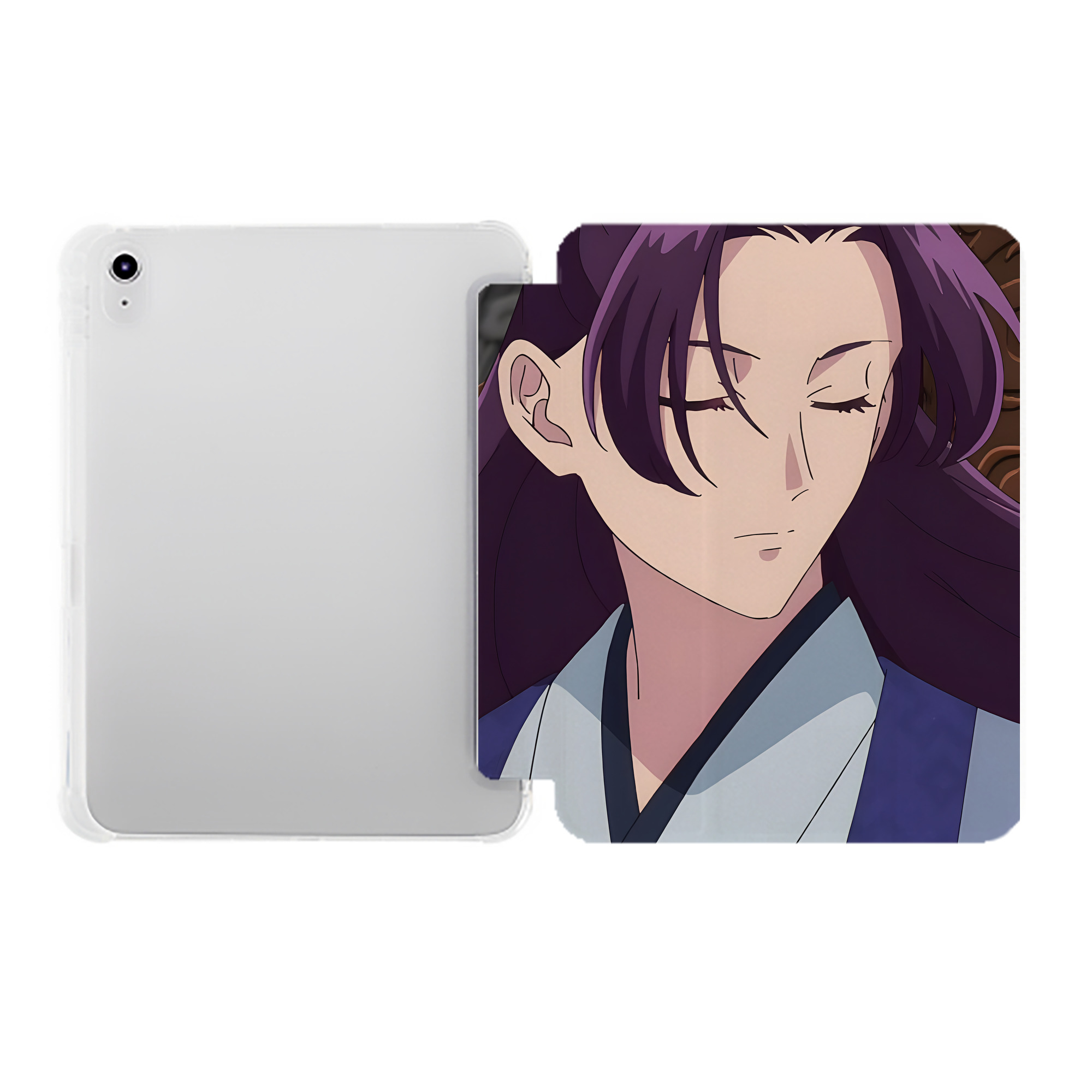（画像用） 薬屋のひとりごと The Apothecary Diaries IPad ケース ペン収納付き 三つ折りスタンド PUレザー×シリコン 対応機種9.5/10.5/10.9インチ